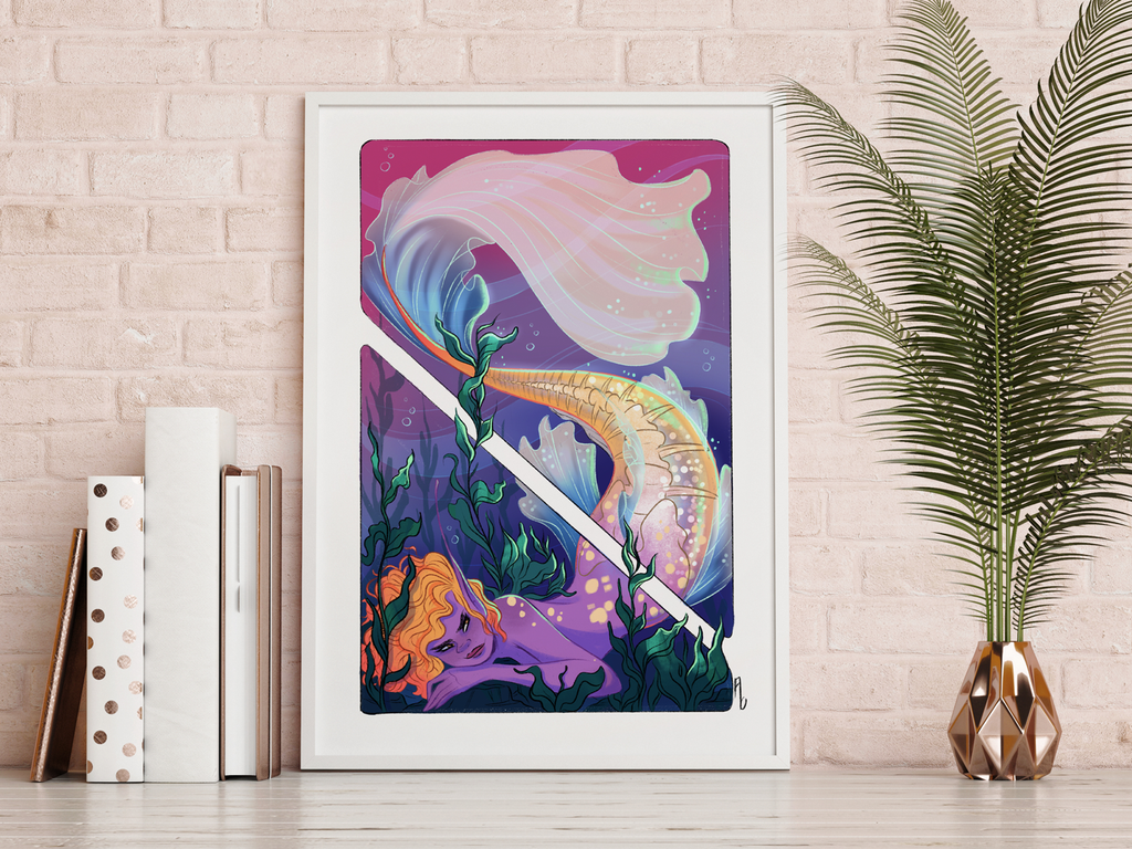 Mermay 2019 no.2 - A5 Art Print