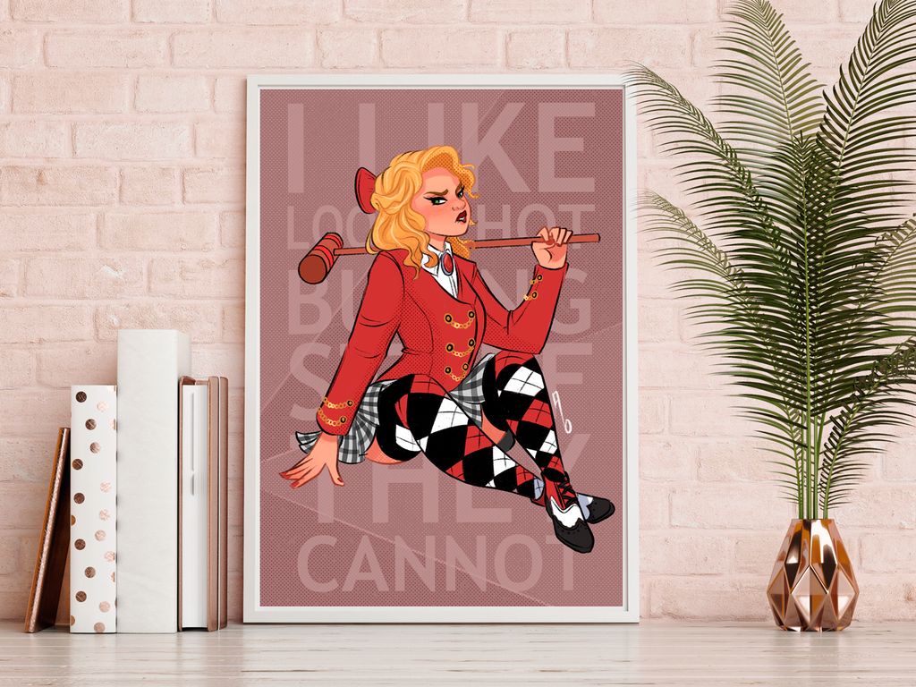 Heather C - A5 Art Print