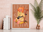Heather M - A5 Art Print