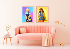 Princess Rosalina - A5 Art Print